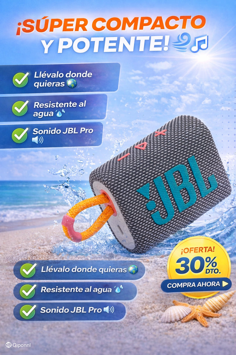 Parlante Go3 JBL