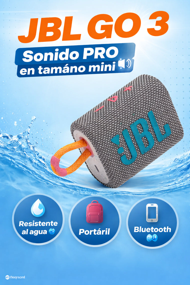 Parlante Go3 JBL